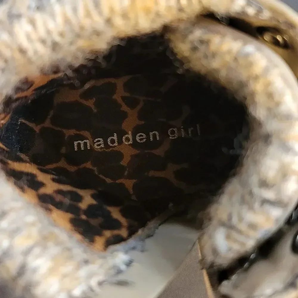 BRAND NEW MADDEN GIRL LACE UP ZIPPER CLOSURE TODDLER BOOTIE